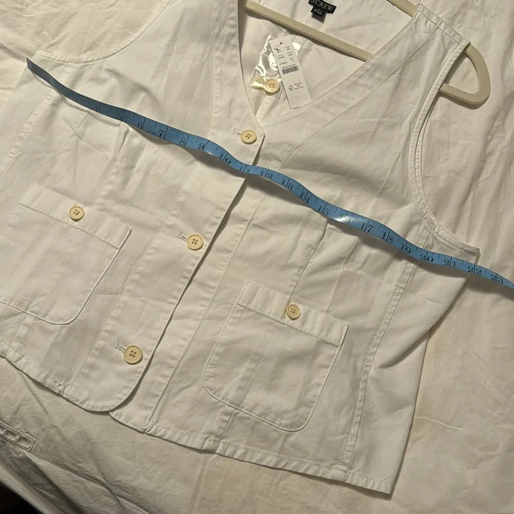 J.Crew Patch-pocket chino vest CA499